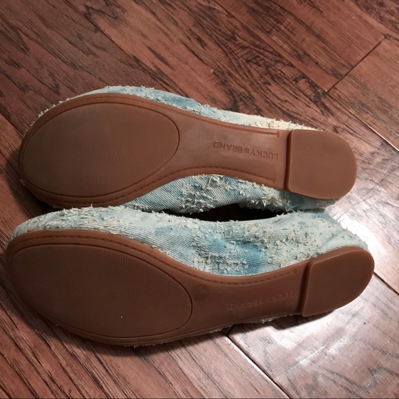 Lucky Brand denim flats - Picture 4 of 4